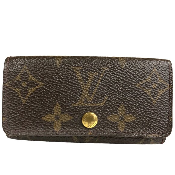 Louis Vuitton Accessories - Authentic Louis Vuitton Multicles 4 Key Case Monogram Key Holder jp30-120225